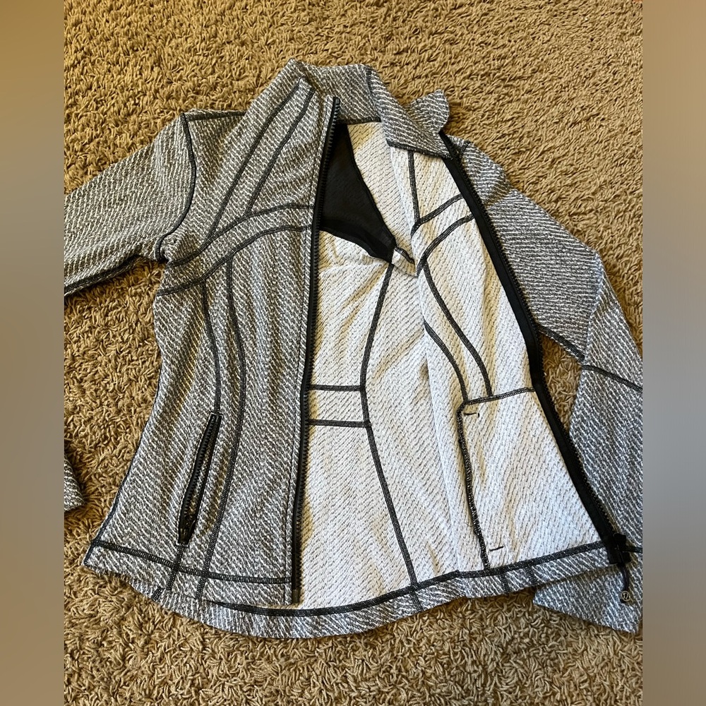 Lululemon Define Jacket (Hazy Heathered White) - image 2